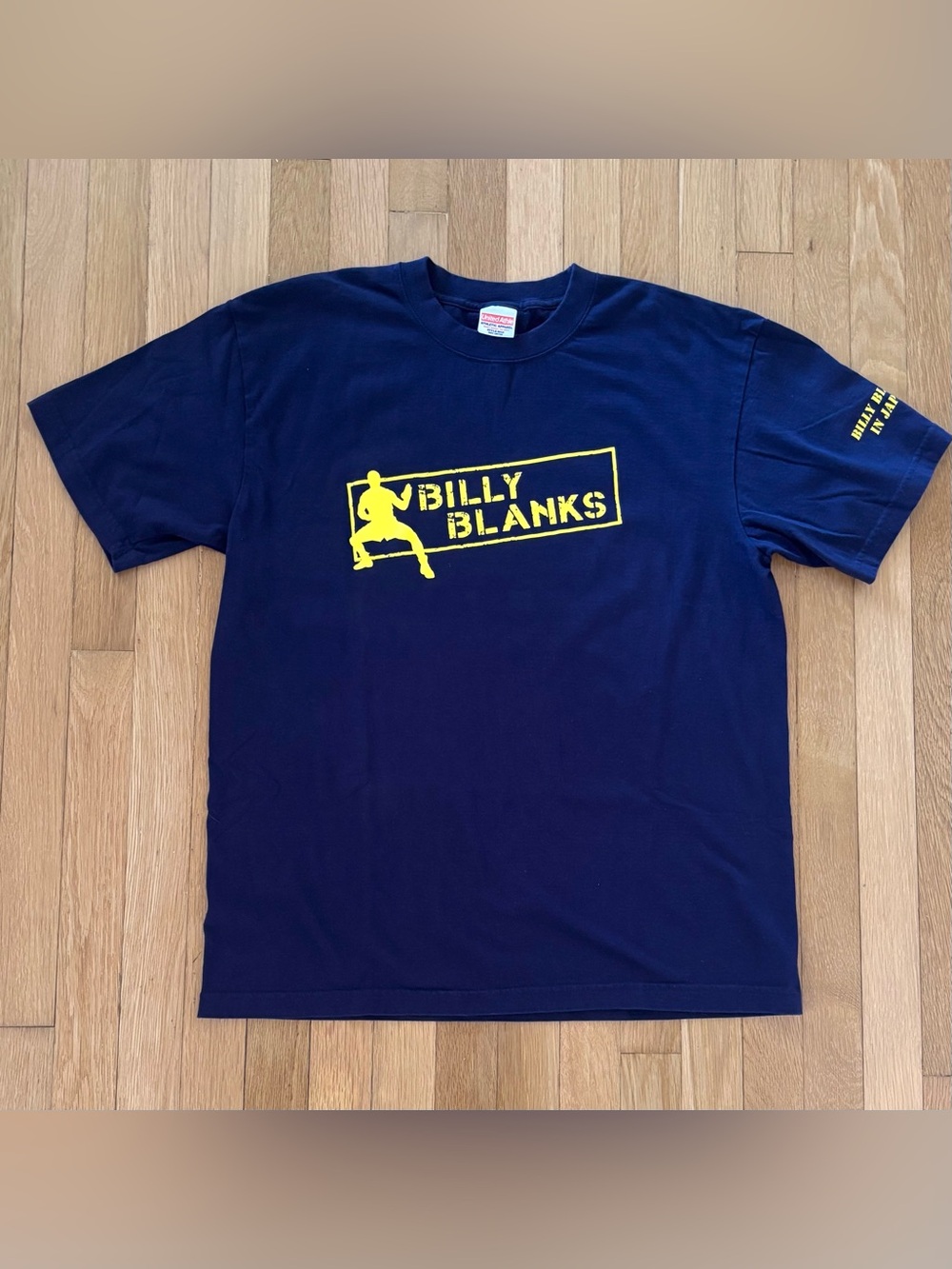 VTG Billy Blanks Tae Bo Japan Tour Staff Shirt XL United Athle Rare 90s